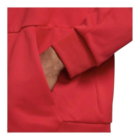 Nike Red Track Jacket Men’s Large Zip Up Athletic Jacket - Picture 3 of 4